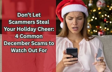 Don’t Let Scammers Steal Your Holiday Cheer